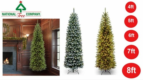 Artificial slim christmas tree - christmas,