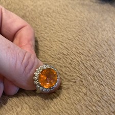Orange Semi Precious Stone