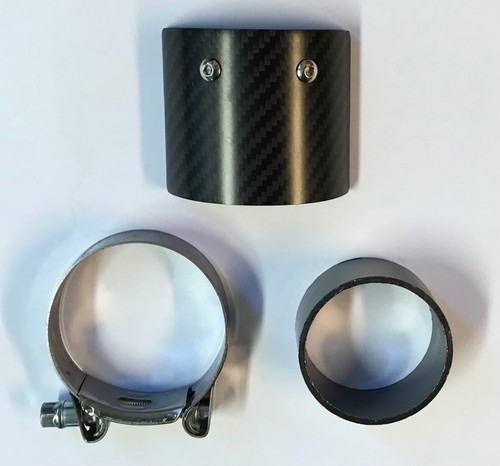 Carbon fibre exhaust collector - fibre,