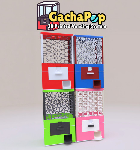 Gachapop stackable vending - v2,