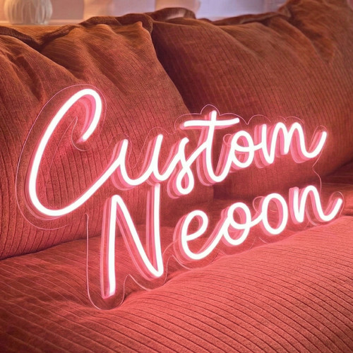 Custom neon name - neon, event