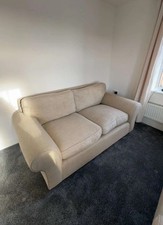 Laura Ashley Cream Fabric Two Seater Sofa 2 Available