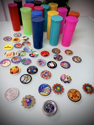 Pogs metal plastic - 50,