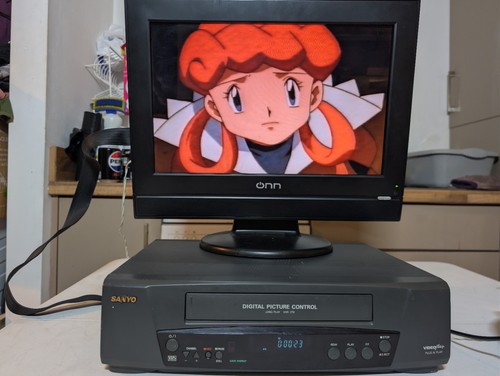 Vhs player sanyo - player, vhr-279e