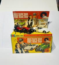 Corgi Toys Gift Set 40 The Avengers, Boxed, Original, Rare, Vintage. 1960's