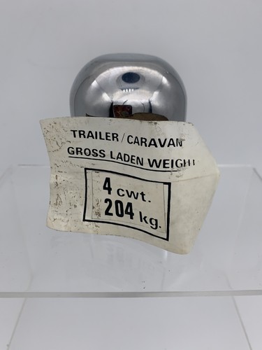 Vintage chrome metal 50mm tow - chrome,
