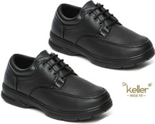 Wide Fit Lace Up Smart Casual Mens Walking Shoes Formal Dr Keller Moccasins Size