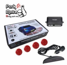 Peugeot 406 Park Mate PM225 Met Red Reverse Parking Sensors Wireless LED Display