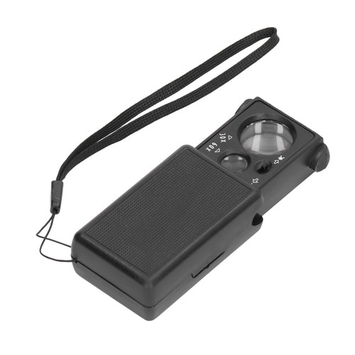 Slide out jewelers loupe - out, 30x