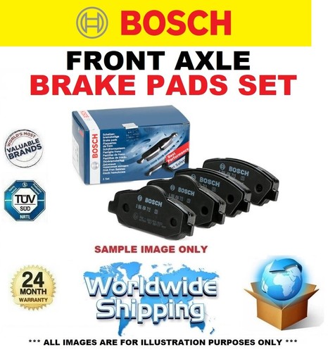 Front axle brake pads set - front,