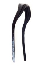 Anatomical Headpiece FSS MonoCrown CUT BACK AWAY EAR HACKAMORE BITLESS 1 STRAP