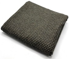 Green Wool Fabric Dogtooth