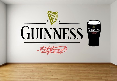 016 guinness vinyl wall - #016,