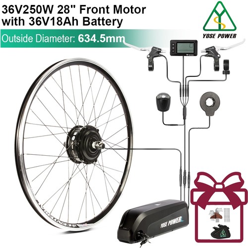 36v250w front hub motor - front,