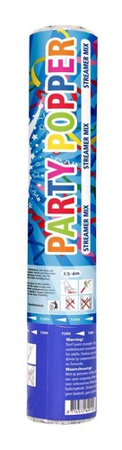 Colourful confetti cannon - colourful,