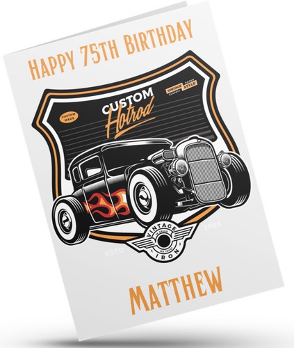 Personalised men birthday - men's,