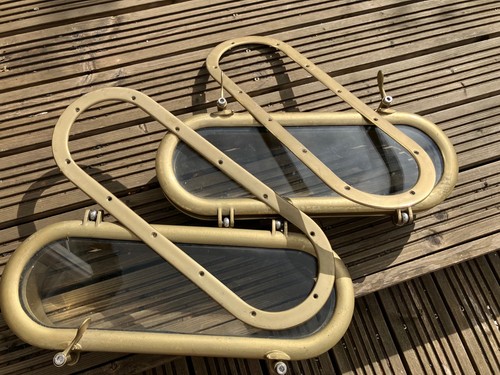 Matched pair vintage ships - vintage,