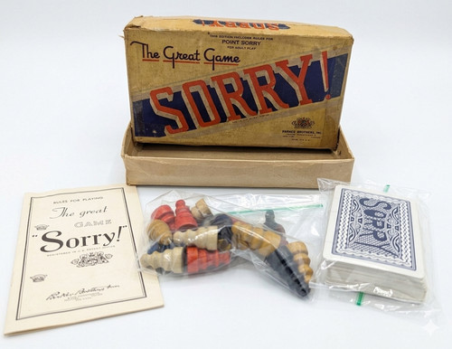 Vtg 1950 parker brothers - 1950,
