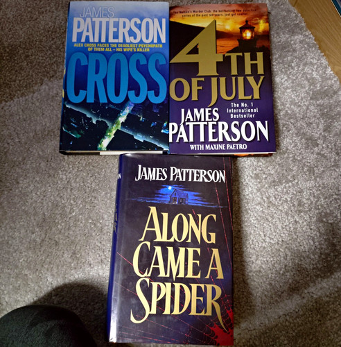 James patterson book - patterson, x3