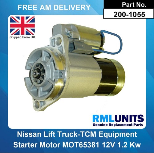 Starter motor for - starter, komatsu