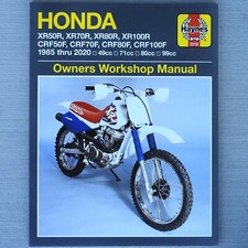 Honda XR CRF 50 70 80 100 XR50 XR70 XR80 XR100 CRF50 HAYNES REPAIR MANUAL