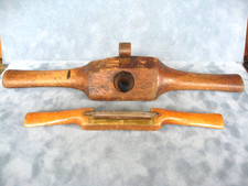 Pair antique/primitive carpenter's wood spokeshaves