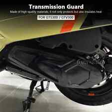 Black Engine Cover Engine Protector Bolt Guard For Vespa GTS300 GTV300 HPE 