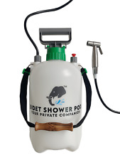 Portable Handheld Bidet Muslim Shower Sprayer Istinja Wudu Indoor & Outdoor use