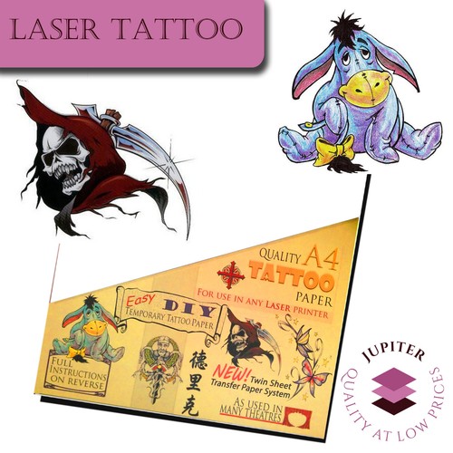 Laser temporary tattoo - laser,