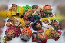 Vintage Chalkware Wall Plaque