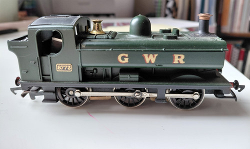 Hornby pannier tank steam - tank,