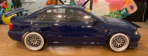 New painted blue tamiya - new,