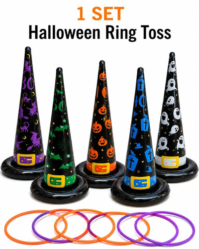 Halloween giant ring toss - halloween,