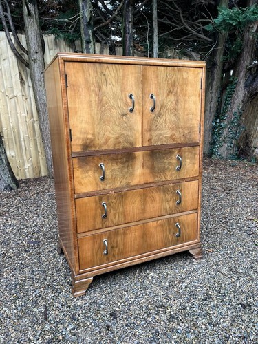 Vintage burr walnut - , 3