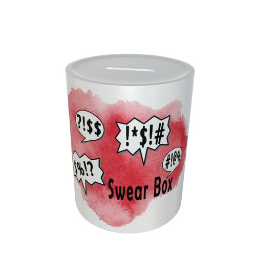 Swear box ceramic family - box,