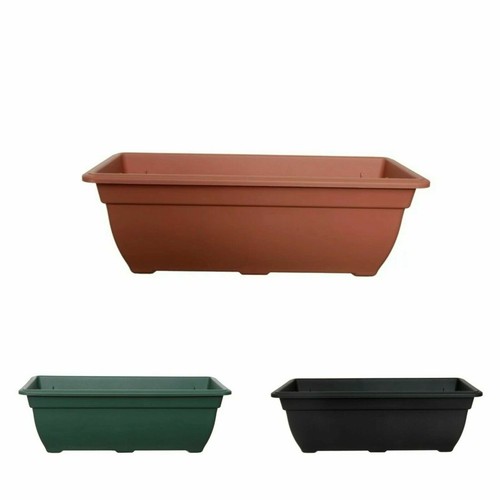50cm garden trough planters - 50cm,