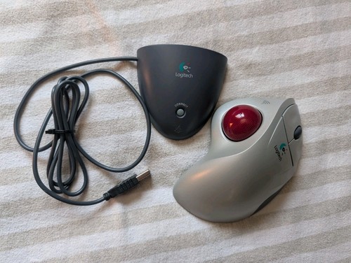 Logitech cordless trackman - logitech,
