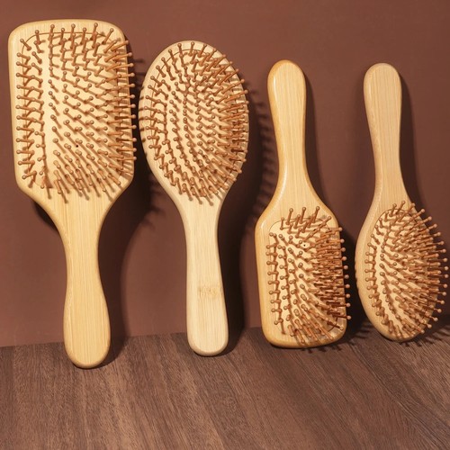Natural bamboo wooden - bamboo, hair