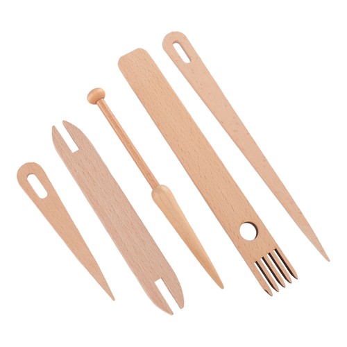 5pcs wooden weaving - wooden, loom