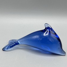 Vintage Wedgwood Glass Dolphin