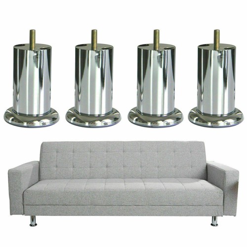 Silver chrome metal corner - silver,