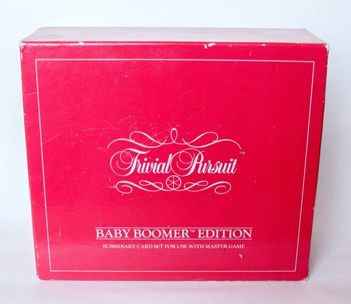 Trivial pursuit baby boomer - pursuit,