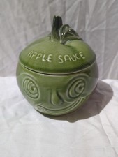 SylvaC Vintage Retro Apple Sauce Face Pot. No 4549
