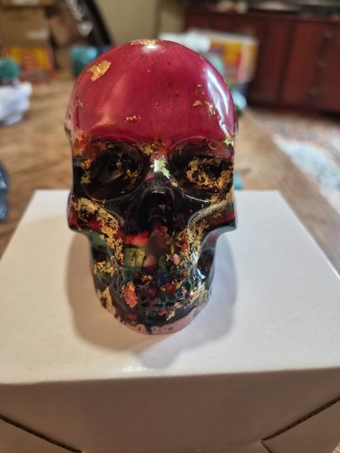 Large resin skull drip - drip,