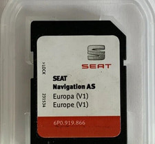 Genuine Seat V1 Satellite Navigation SAT NAV SD Card 6P0 919 866.