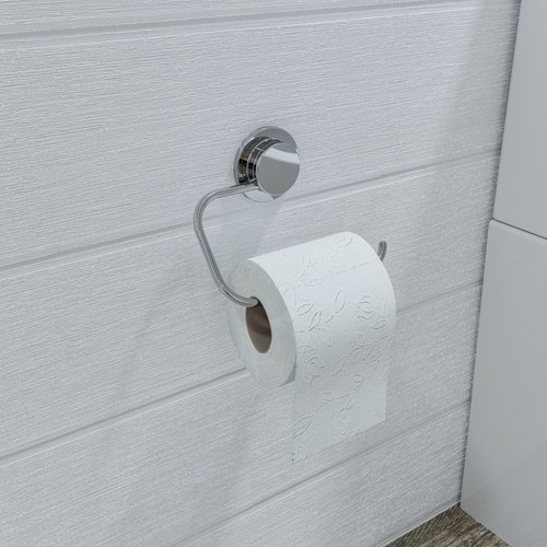 Croydex chrome toilet roll - toilet,