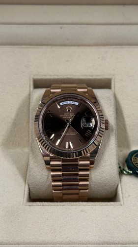 Rolex day date - 40,, rose