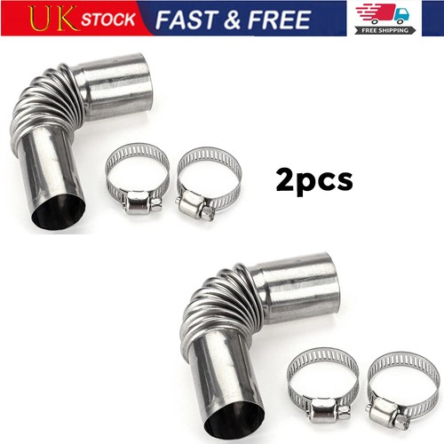25mm exhaust pipe - 2x,