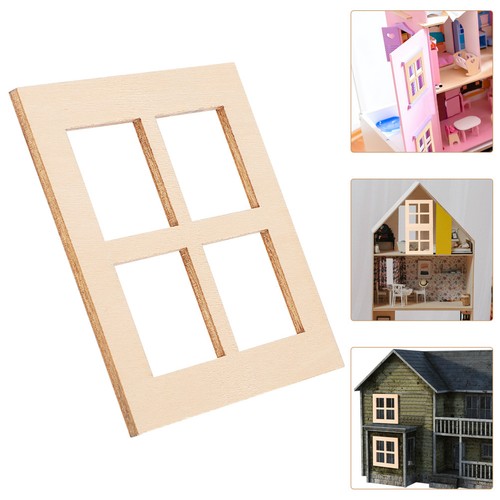 Miniature doll house windows - miniature,