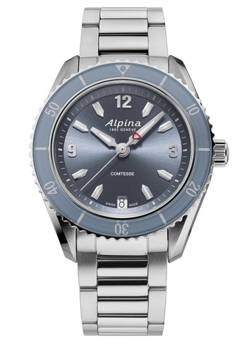 Alpina silver womens analogue - silver,